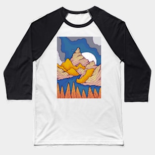 As the clouds build Baseball T-Shirt